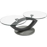 HASSE MÖBEL COLLECTION Couchtisch »7190«, mit schwenkbaren Tischplatten, grau