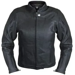 Bores Caroline Ladies Leather Jacket Waterproof Damen Lederjacke, schwarz, Größe 36