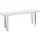 DESIGN DELIGHTS Sitzbank Bohle Weiß 120 x 50 x 30 cm