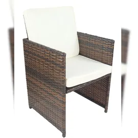 VCM - 7-tlg Sitzgruppe Gartenmöbel Set Rattan