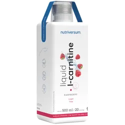 Nutriversum Flow Liquid L-Carnitine (500 ml, Himbeere)
