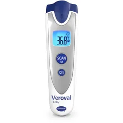 Hartmann Veroval Baby digitales berührungsloses Thermometer Farbe Silver 1 St.