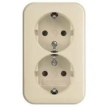 Busch-Jaeger Doppelsteckdose 2 St. Weiß