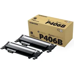 Samsung CLT-P406B/ELS (SU374A) Toner - 2x Schwarz - Multipack
