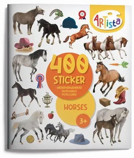 Preisvergleich Produktbild Artista - Stickerbuch Pferde