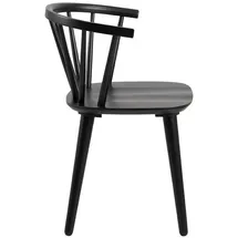 VCM Esszimmerstuhl Ida Holz schwarz 2er Set