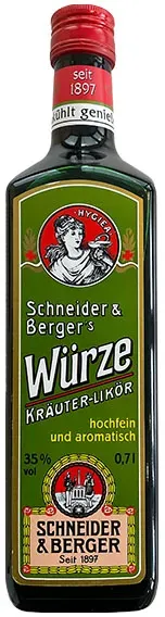 Schneider & Berger Würze 0,7L 35% vol