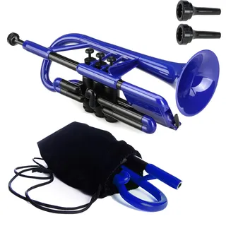 pCornet Kornett blau mit Tasche