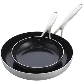 GreenPan Geneva Pfannen-Set 2-tlg. 20 cm + 28 cm