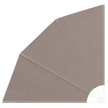 vidaXL Balkon-Sichtschutz 140 x 140 cm Taupe Polyesther