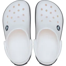Crocs Toddler Crocband Clog White / Navy 27 / 28