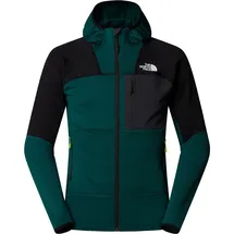 The North Face Herren Stormgap Powergrid Hoodie Jacke (Größe L, gruen)