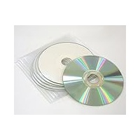 Ritek Traxdata CDs in hochwertigen Kunststoff-Hüllen, bedruckbar mit Tintenstrahldrucker, 52-fache Geschwindigkeit, 5 Stück