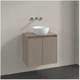 Villeroy & Boch Waschtischunterschrank 2 Türen 60 x 54,8 x 38 cm Taupe