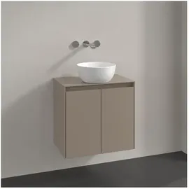 Villeroy & Boch Waschtischunterschrank 2 Türen 60 x 54,8 x 38 cm Taupe