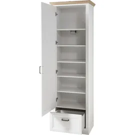 Innostyle Garderobenschrank Jasmin pinie nachbildung/eiche artisan nachbildung