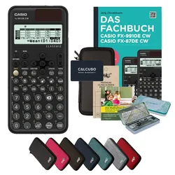 CALCUSO 5-teiliges Zubehörset – Casio FX-991DE CW