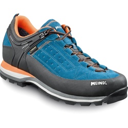 Meindl Herren Literock GTX Wanderhalbschuh, 8 - blau/orange