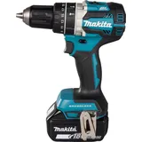 Makita DHP484RTE inkl. 2 x 5,0 Ah + Ladegerät + Koffer