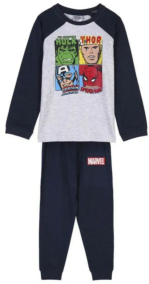 Kinderpyjama Marvel in Dunkelblau - 98