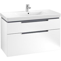 Villeroy & Boch Subway 2.0 Waschtischunterschrank XXL 98,7 mm##White matt