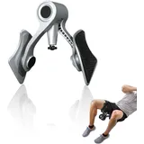 Beckenbodentrainer für Frau und Mann Verstellbarer Oberschenkeltrainer Multifunktionaler Beckenboden Trainingsgerät Beinpresse für Zuhause (Ohne Zähler)