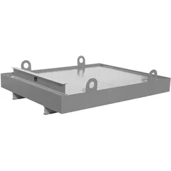 Containerwanne CW 1 lackiert RAL7005 Mausgrau Umwelt Lagertechnik