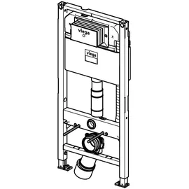 Viega Prevista Dry 8521 mit Dusch WC Anschluss 1120 mm höhenverstellbar