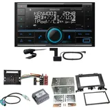 Kenwood DPX-7300DAB Bluetooth DAB Einbauset für Mercedes Sprinter W906 Crafter