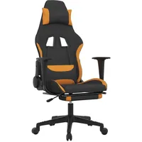 vidaXL Horus Gaming-Stuhl Schwarz/Orange