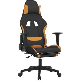 vidaXL Horus Gaming-Stuhl Schwarz/Orange