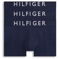 Tommy Hilfiger Underwear Trunk (Spar-Pack, 3-St) elastischer Bund mit Markenschriftzug, körpernahe Form blau S (48)