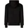 TRIGEMA Sweatjacke TRIGEMA "TRIGEMA Sweatjacke mit Kapuze", Herren, Gr. L, schwarz, 70% Baumwolle, 30% Polyester, Basic, lang, Rundhals, Sweatjacken Sweatjacke