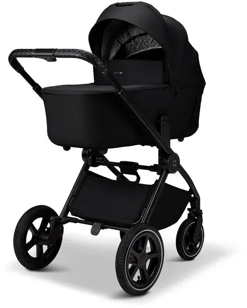 MOON Kombi-Kinderwagen Gio 2.0 Onyx Aluminium