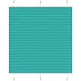 vidaXL Plissee Petrolgrün 120x150 cm Stoffbreite 119,4 cm Polyester