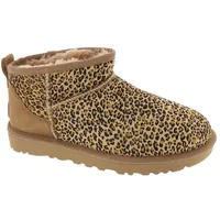 UGG 1149270 Ultra Mini Speckless Ankle Boots mit Animal-Print - 38 EU