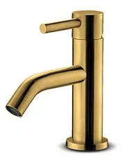 JEE-O Slimline Stand-Waschtischarmatur, PVD gold matt, 800-1705 800-1705