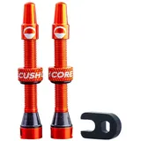 CushCore Presta Tubeless Ventile 55 mm - orange