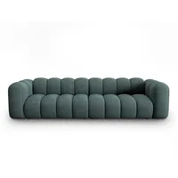 Micadoni Sofa Lupine, modular 4-Sitzer blau