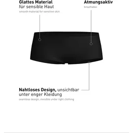 CALIDA Sleek Skin Panty Damen, leichte Qualität, unsichtbar unter Enger Kleidung, weiches Material schwarz 48-50 - 48-50