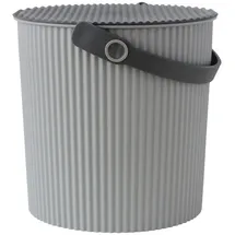 hachiman-kasei.co.,ltd Hachiman Eimer mit Deckel 10 l 10-tlg. hellgrau/grau