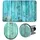Sanilo Badaccessoire-Set 3-tlg., Lumber - tuerkis