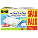 UHU Luftentfeuchter Nachfüllbeutel Spar-Pack 3x 450 g