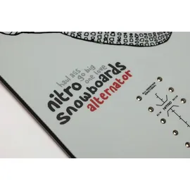 Nitro ALTERNATOR BRD ́25, Allmountainboard, Directional, True Camber, All-Terrain, Mid-Wide bis Wide, je nach Länge