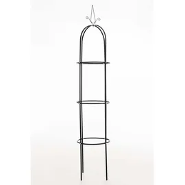 CLP Rosensäule Romantika 190 x 38 cm Schwarz