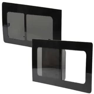 carbest Schiebefenster VW T5/T6 1135 x 585 mm Schwarz