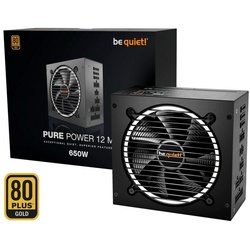 be quiet! be quiet! Pure Power 12M 650W, PC-Netzteil, (1x PC-Netzteil