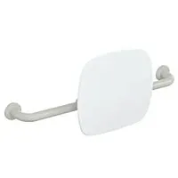 Hewi 801 Rückenstütze 801.51.916197 Wandabstand 150mm, Lehne signalweiß, lichtgrau