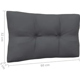 vidaXL Modell 102 Loungeset Kiefer weiß