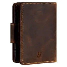 GREENBURRY Vintage Damen Geldbörse braun